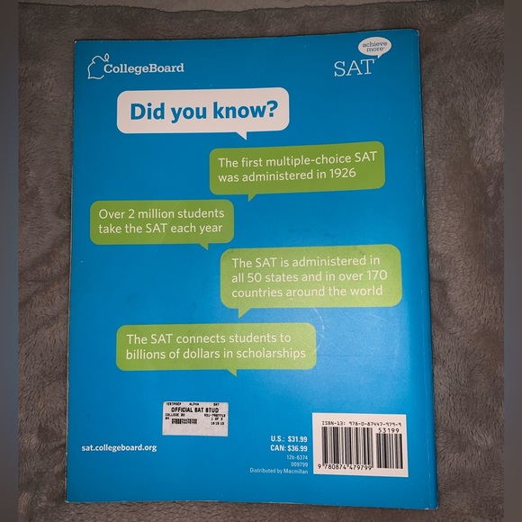 SAT Practice Workbook - Picture 3 of 3